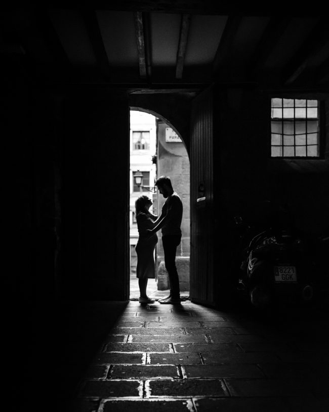 Love story photo session in Barcelona