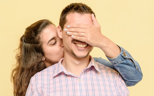 Secret proposal photo session in Barcelona