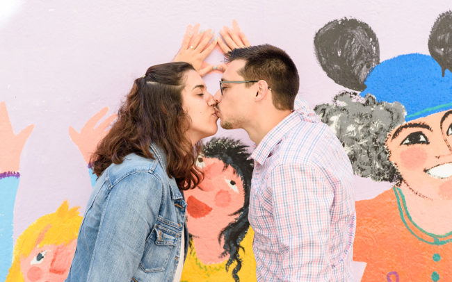 Secret proposal in Barcelona