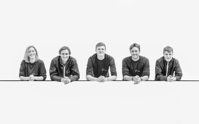 Corporate group portrait in Barcelona