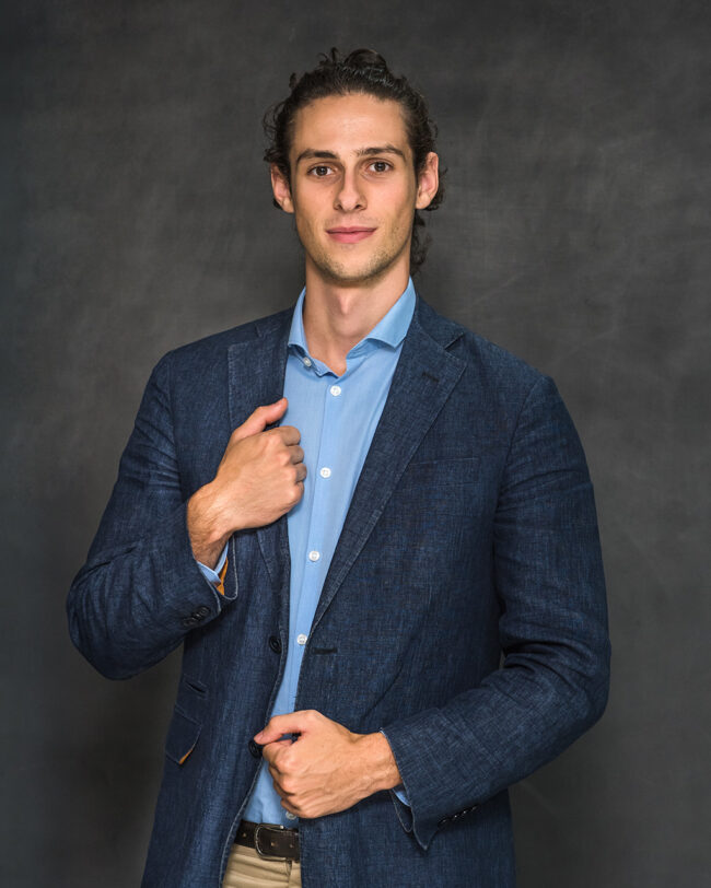 Corporate headshot in Barcelona